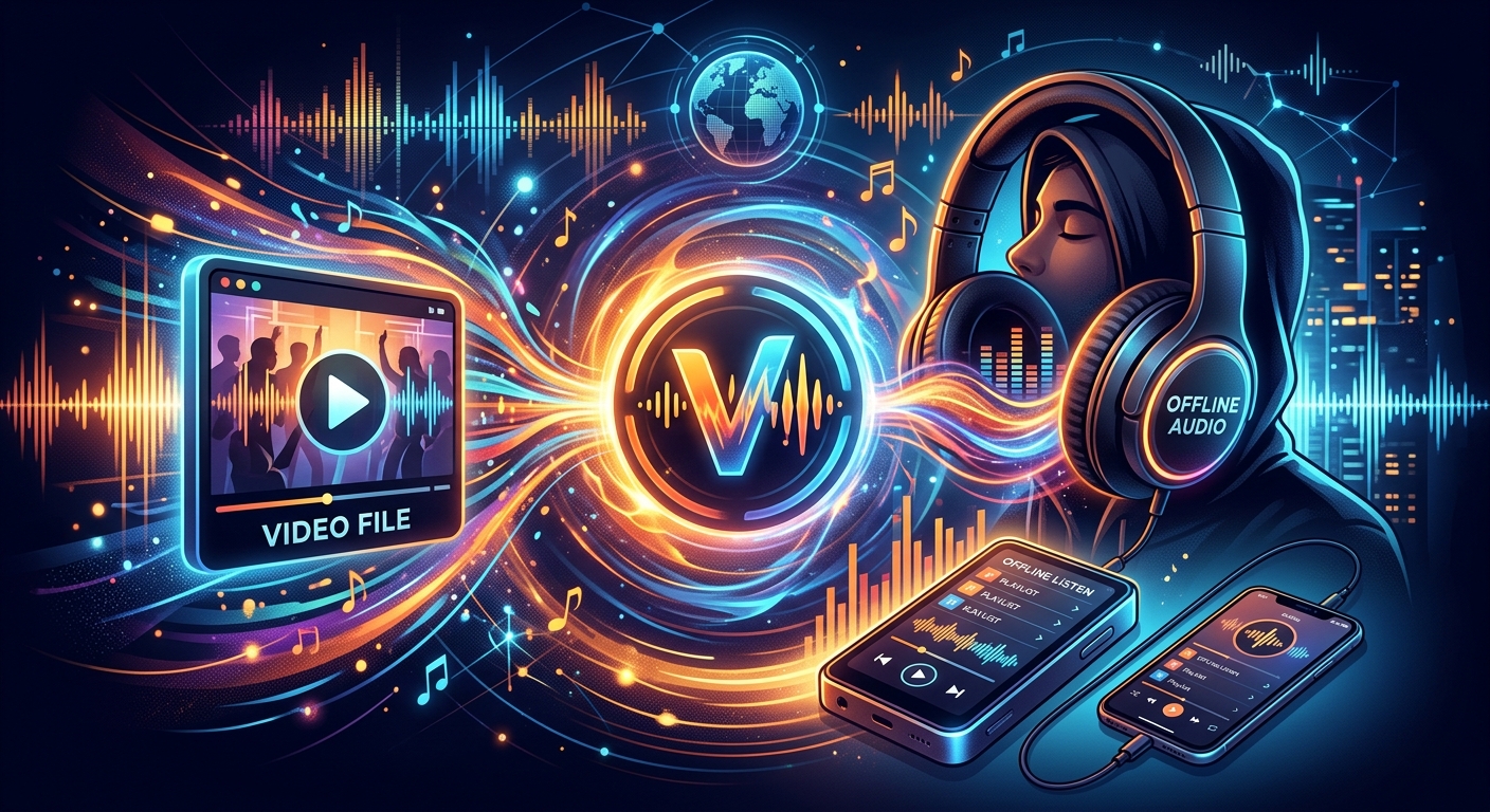 How to Save Audio From Video Files for Offline Listening